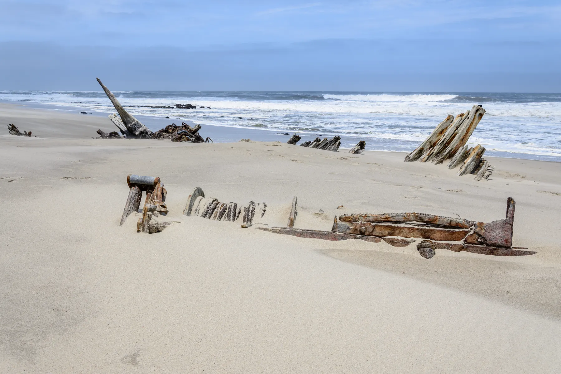 Skeleton Coast in Namibia