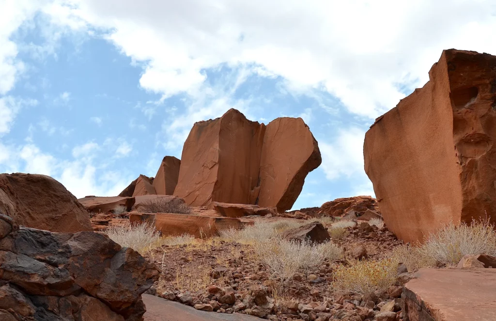 Twyfelfontein in Namibia