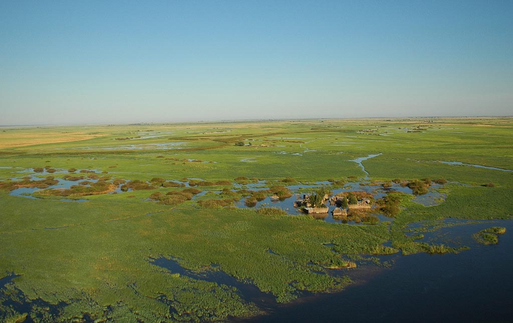 Village in Caprivi Flood